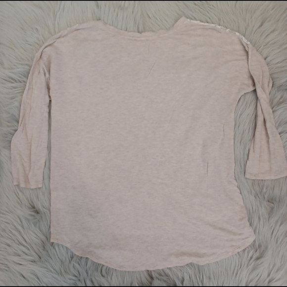 Copper Key Cream & White Lace Sweater Size XL - Picture 4 of 7